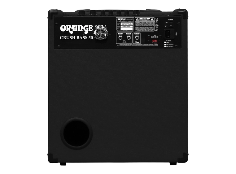 Orange CRUSH BASS 50 Black 50W Bass combo 